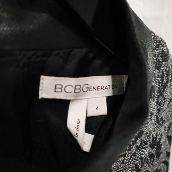 BCBGENERATION Grey and Black Dress - Picture 3 of 6